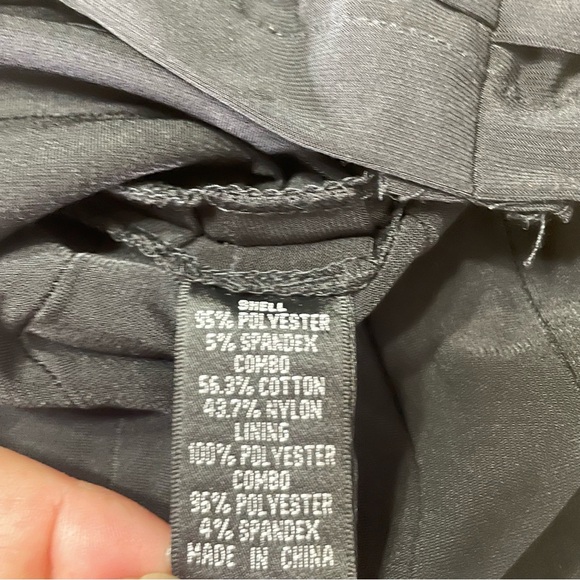 Adrianna Papell Black Lace Detail Dress - Picture 6 of 6